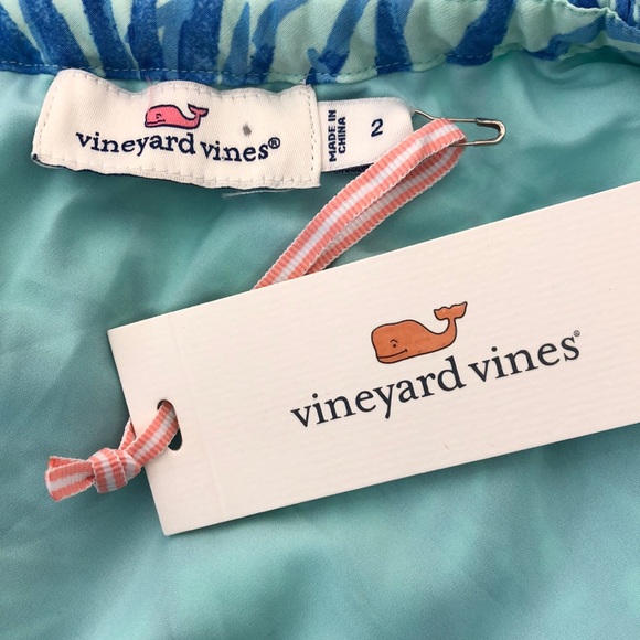 Vineyard Vines Blue One Shoulder Maxi Dress NWT - Picture 6 of 8